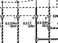 1993 Hyundai Sonata GLS 3.0 V6 GAS Wiring Diagram