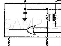 1994 Hyundai Sonata  2.0 L4 GAS Wiring Diagram