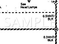 1994 Hyundai Sonata GL 3.0 V6 GAS Wiring Diagram