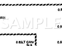 1994 Hyundai Sonata GL 3.0 V6 GAS Wiring Diagram