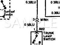 1995 Hyundai Elantra  1.8 L4 GAS Wiring Diagram