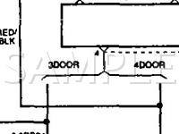 1996 Hyundai Accent L 1.5 L4 GAS Wiring Diagram