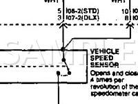 1996 Hyundai Accent L 1.5 L4 GAS Wiring Diagram