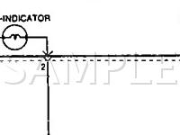 1996 Hyundai Elantra GLS 1.8 L4 GAS Wiring Diagram