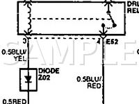 1996 Hyundai Sonata GL 3.0 V6 GAS Wiring Diagram