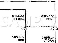 1996 Hyundai Sonata GL 3.0 V6 GAS Wiring Diagram