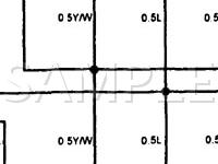 1997 Hyundai Elantra  1.8 L4 GAS Wiring Diagram