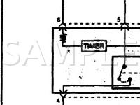1997 Hyundai Sonata GL 3.0 V6 GAS Wiring Diagram