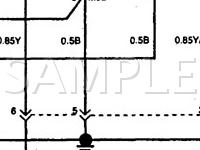 1997 Hyundai Sonata GLS 3.0 V6 GAS Wiring Diagram