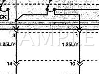 1998 Hyundai Elantra  1.8 L4 GAS Wiring Diagram