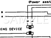 1990 Infiniti M30  3.0 V6 GAS Wiring Diagram