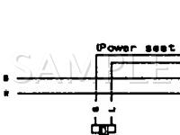 1991 Infiniti M30  3.0 V6 GAS Wiring Diagram