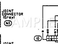 1991 Infiniti Q45  4.5 V8 GAS Wiring Diagram