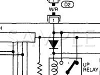 1999 Infiniti G20  2.0 L4 GAS Wiring Diagram