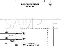 2003 Jaguar XJ8  4.0 V8 GAS Wiring Diagram