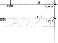 2003 Jaguar XKR  4.2 V8 GAS Wiring Diagram