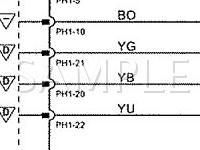 2003 Jaguar X-TYPE  3.0 V6 GAS Wiring Diagram