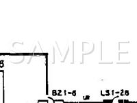 1990 Jaguar Vanden Plas  4.0 L6 GAS Wiring Diagram