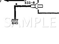 1990 Jaguar XJS  5.3 V12 GAS Wiring Diagram