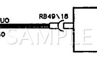 1991 Jaguar XJ6  4.0 L6 GAS Wiring Diagram