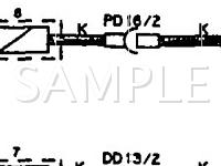 1991 Jaguar XJ6 Sovereign 4.0 L6 GAS Wiring Diagram