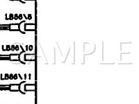 1991 Jaguar XJ6 Sovereign 4.0 L6 GAS Wiring Diagram