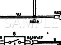 1991 Jaguar Vanden Plas  4.0 L6 GAS Wiring Diagram