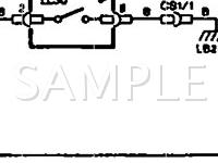 1991 Jaguar XJS Classic Collection 5.3 V12 GAS Wiring Diagram