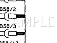 1992 Jaguar XJ6 Sovereign 4.0 L6 GAS Wiring Diagram