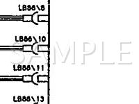 1992 Jaguar XJ6  4.0 L6 GAS Wiring Diagram