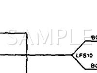 1992 Jaguar XJS  5.3 V12 GAS Wiring Diagram