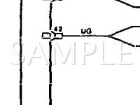 1992 Jaguar XJS  5.3 V12 GAS Wiring Diagram