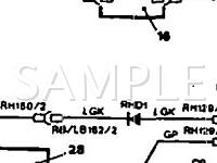1992 Jaguar XJS  5.3 V12 GAS Wiring Diagram
