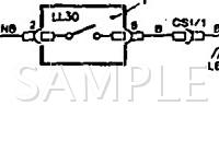 1992 Jaguar XJS  5.3 V12 GAS Wiring Diagram