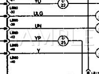 1994 Jaguar Vanden Plas  4.0 L6 GAS Wiring Diagram