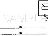 1993 Jaguar Vanden Plas  4.0 L6 GAS Wiring Diagram