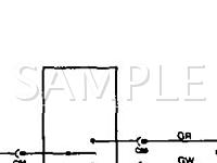 1995 Jaguar XJ12  6.0 V12 GAS Wiring Diagram