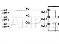 1996 Jaguar XJ6  4.0 L6 GAS Wiring Diagram