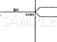 1996 Jaguar XJ12  6.0 V12 GAS Wiring Diagram