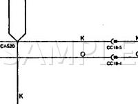 1996 Jaguar Vanden Plas  4.0 L6 GAS Wiring Diagram