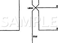 1996 Jaguar XJS 2+2 4.0 L6 GAS Wiring Diagram