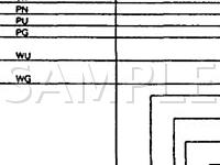1997 Jaguar XJ6 L 4.0 L6 GAS Wiring Diagram