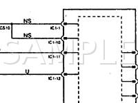1997 Jaguar XJ6 L 4.0 L6 GAS Wiring Diagram