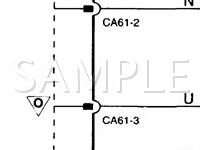 1998 Jaguar XJR  4.0 V8 GAS Wiring Diagram