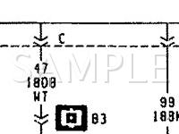 1990 Jeep Cherokee Sport 4.0 L6 GAS Wiring Diagram