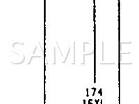1990 Jeep Grand Wagoneer  5.9 V8 GAS Wiring Diagram