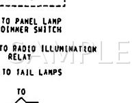1990 Jeep Wrangler Islander 2.5 L4 GAS Wiring Diagram