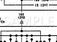 1991 Jeep Grand Wagoneer  5.9 V8 GAS Wiring Diagram