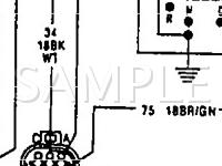 1991 Jeep Wrangler Renegade 4.0 L6 GAS Wiring Diagram