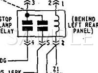 1992 Jeep Cherokee Laredo 4.0 L6 GAS Wiring Diagram
